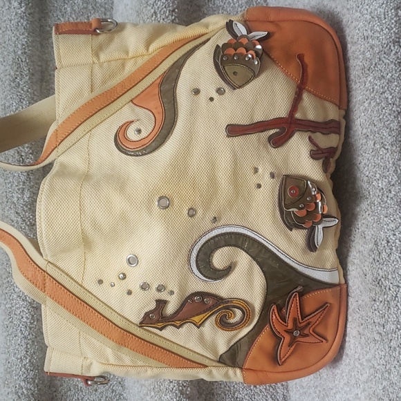 PRADA ULTRA RARE Vitello Daino Ocean Tote Grezzo Orange Authentic - Picture 2 of 12